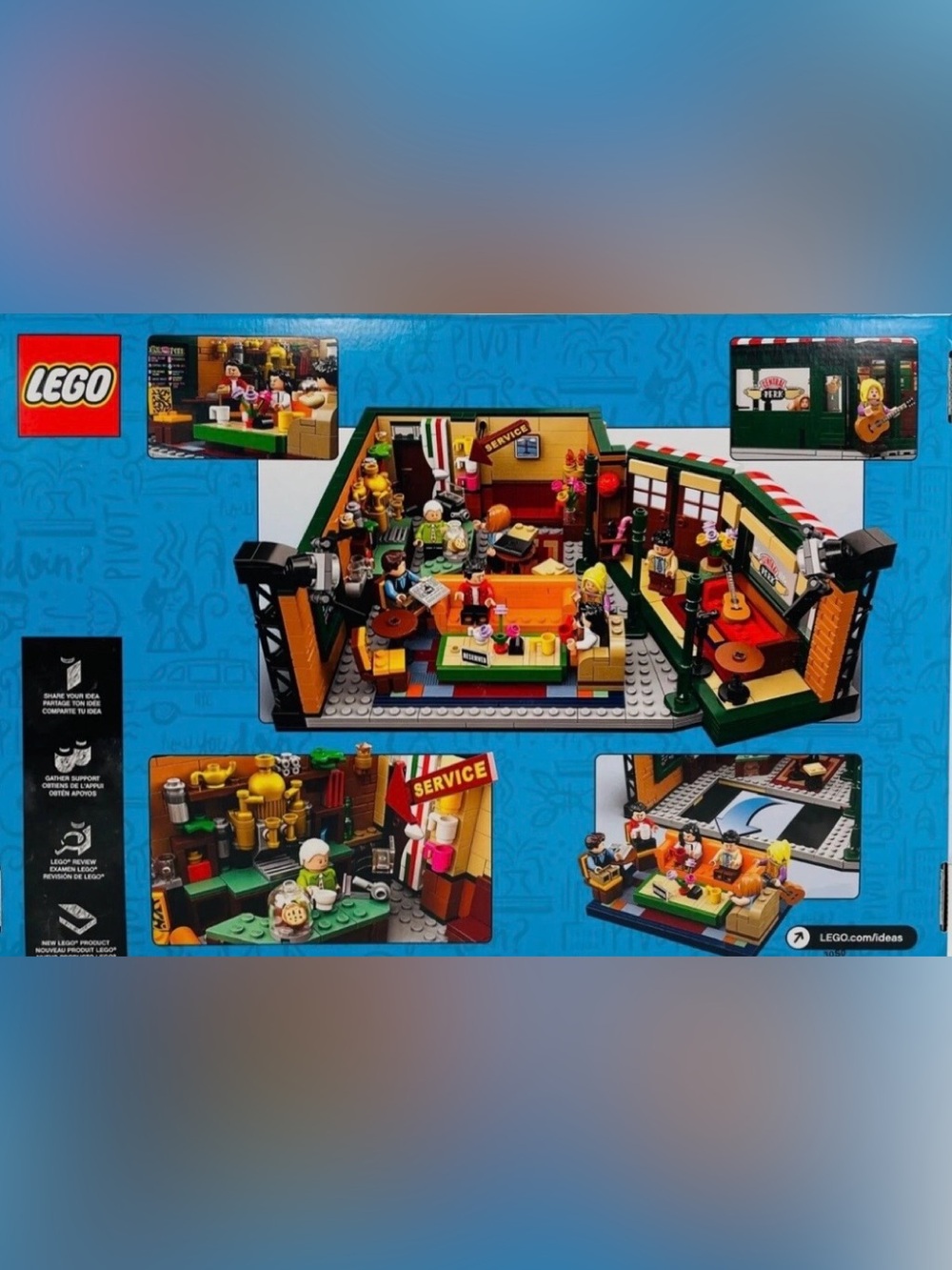 Friends Central Perk Lego set, NEW Sealed